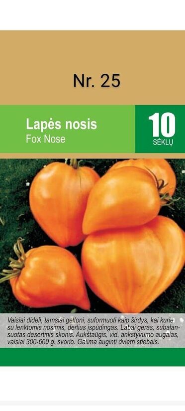 Fox Nose/Lapės nosis